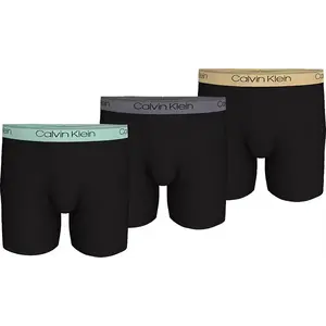 Calvin Klein 3-Pack Heren Boxershorts Lang - Micro stretch - Microfiber heren onderbroek Calvin Klein 3-Pack Heren Boxershorts Lang - Micro stretch - Microfiber heren onderbroek
