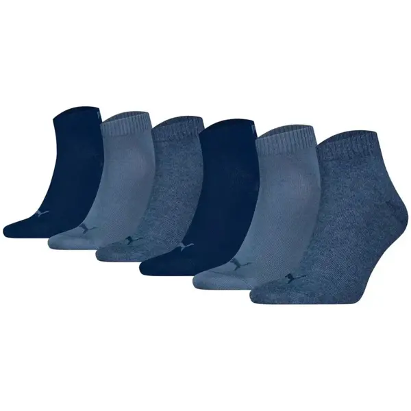 Puma 6-paar Quarter sokken - katoen