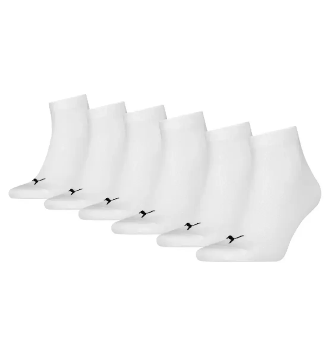 Puma 6-paar Quarter sokken - katoen