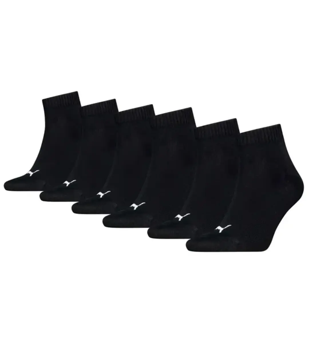 Puma 6-paar Quarter sokken - katoen