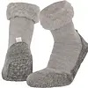 Apollo warme slofsokken - Anti slip huissokken - Pantoffelsokken - Wollen grip sokken voor dames en heren