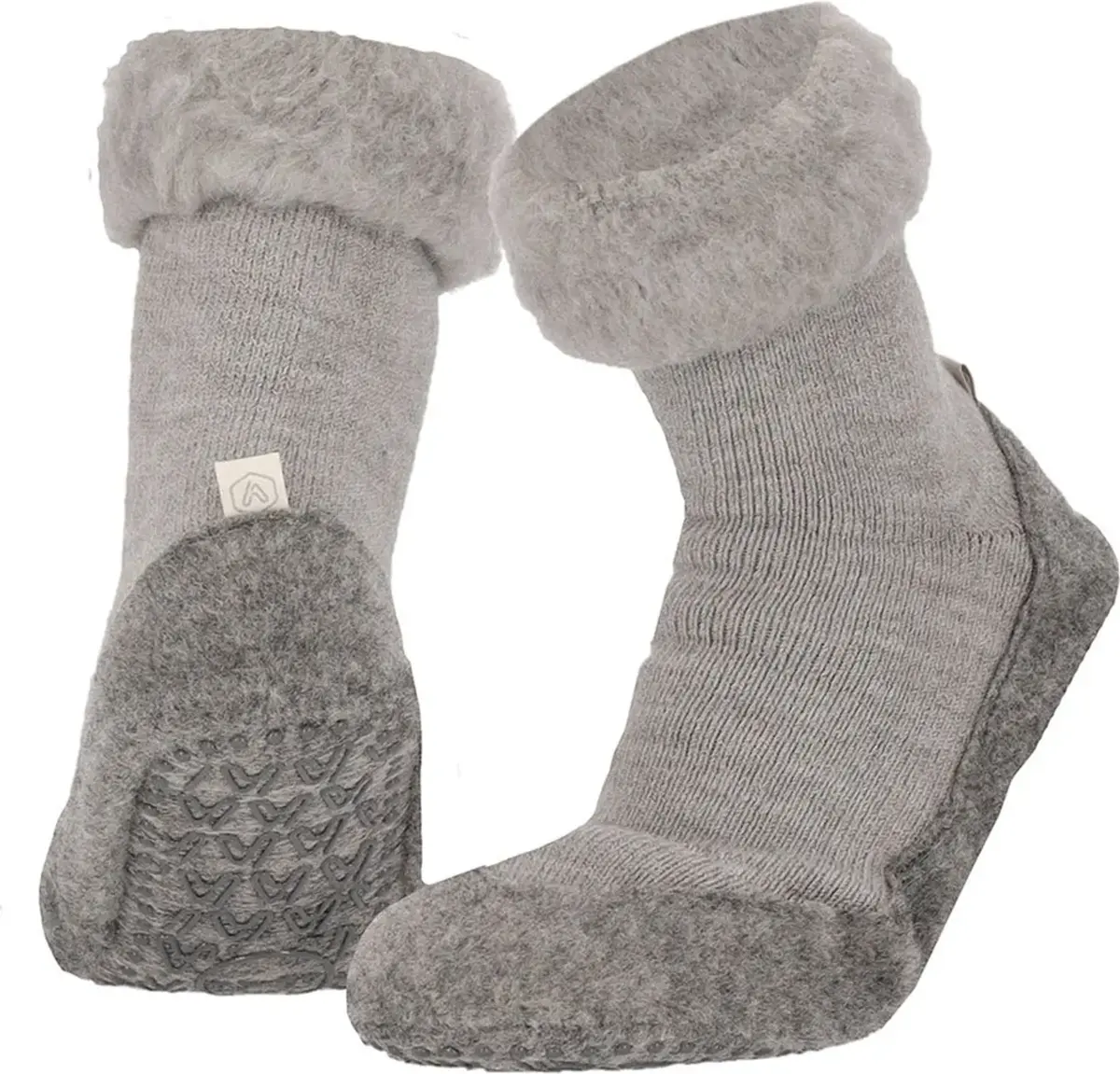 Apollo warme slofsokken - Anti slip huissokken - Pantoffelsokken - Wollen grip sokken voor dames en heren Apollo warme slofsokken - Anti slip huissokken - Pantoffelsokken - Wollen grip sokken voor dames en heren