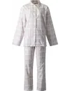 Lunatex flanellen pyjama dames - Ruit