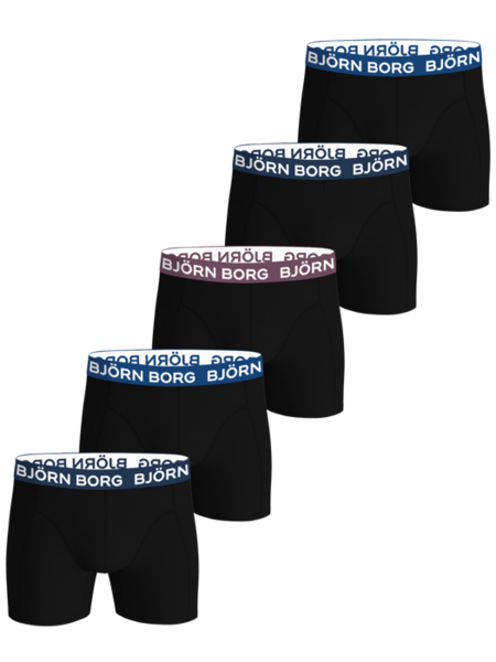 Bjorn Borg 5-Pack heren boxershorts - Core - Voordeelverpakking heren ondergoed katoen
