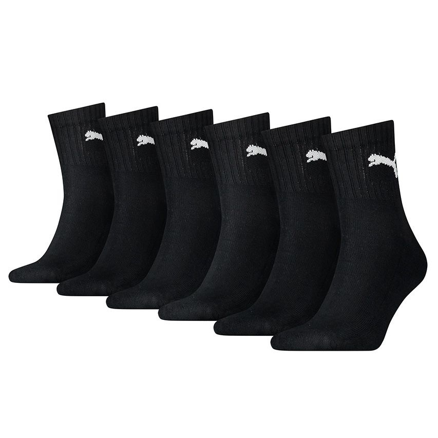 Puma 6-paar Crew sport sokken - Short