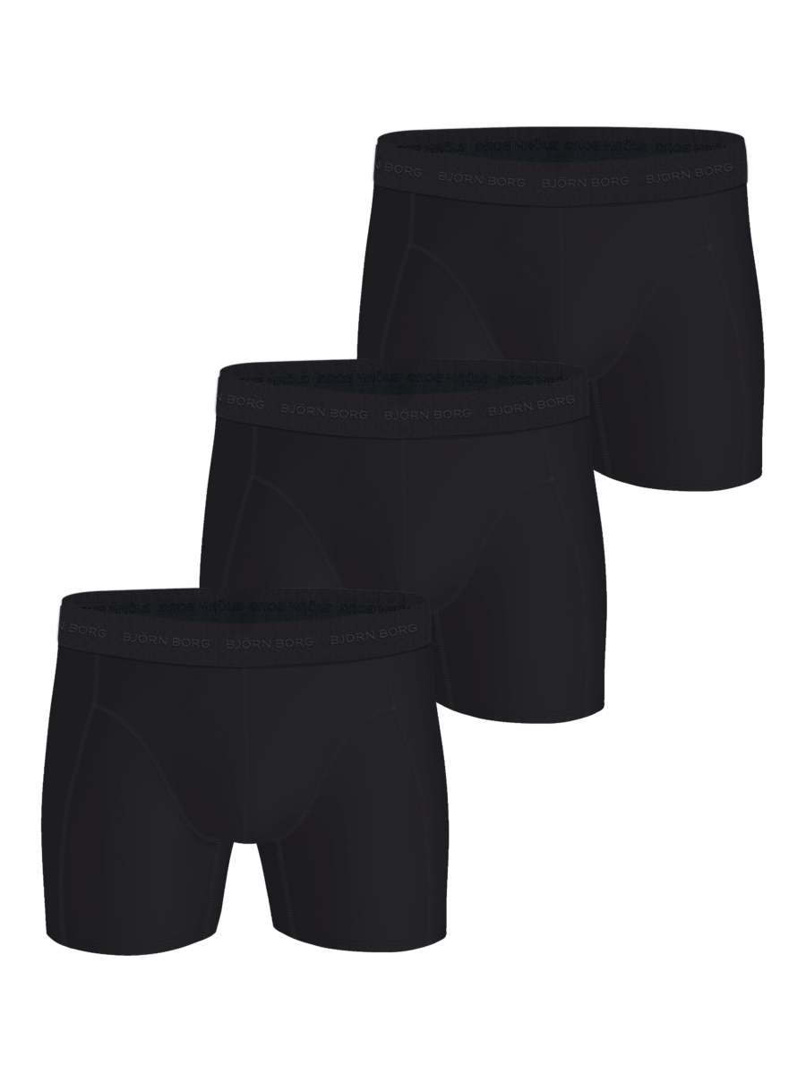 Bjorn Borg 3-pack heren boxershort - Microfiber Bjorn Borg 3-pack heren boxershort - Microfiber