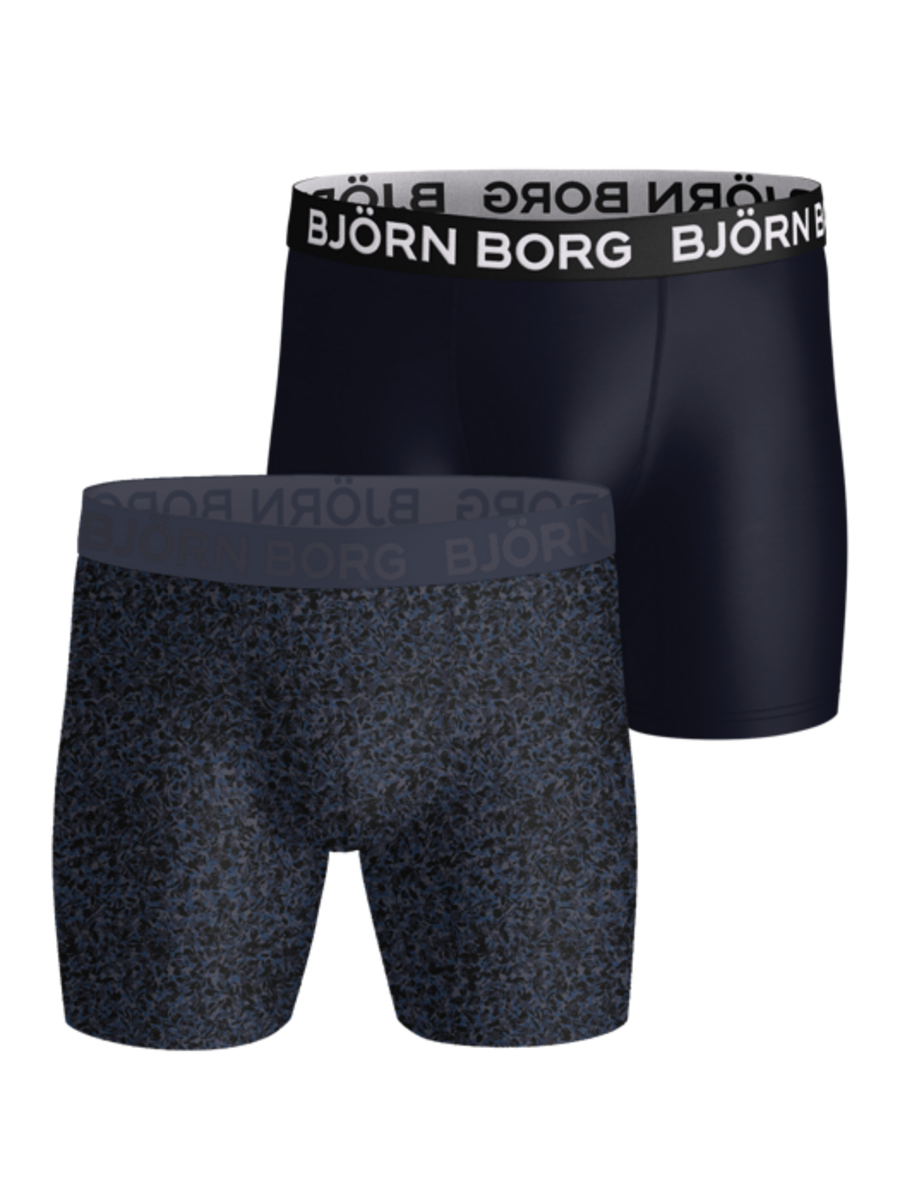 Bjorn Borg 2-Pack heren boxershorts - Performance Bjorn Borg 2-Pack heren boxershorts - Performance