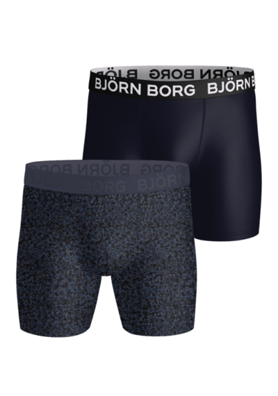 Bjorn Borg 2-Pack heren boxershorts - Performance Bjorn Borg 2-Pack heren boxershorts - Performance