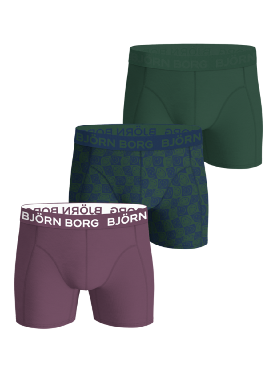 Bjorn Borg boxershorts 3-Pack jongens onderbroeken - Cotton Stretch - Katoenen jongens onderbroeken