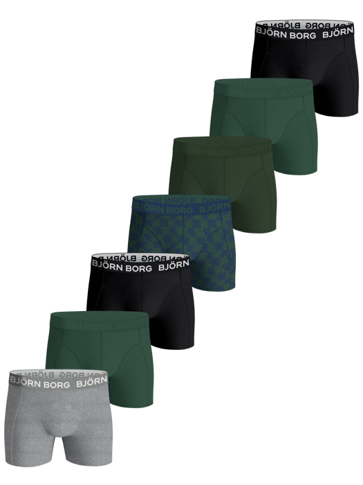 Bjorn Borg 7-Pack jongens boxershorts - Blue core