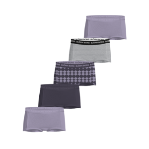 Björn Borg 5-Pack meisjes boxershorts - Minishorts - Katoenen kinder onderbroeken multipack
