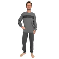 Outfitter katoenen heren pyjama - Summer stripe Outfitter katoenen heren pyjama - Summer stripe