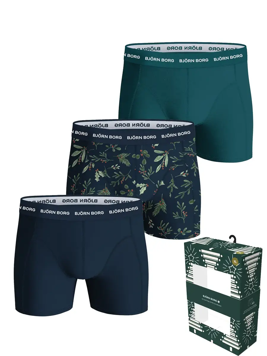 Bjorn Borg 3-pack Heren Cotton Stretch - Boxershorts mannen
