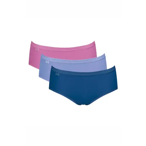 Sloggi 3-pack dames Basic Midi slips - colours Sloggi 3-pack dames Basic Midi slips - colours