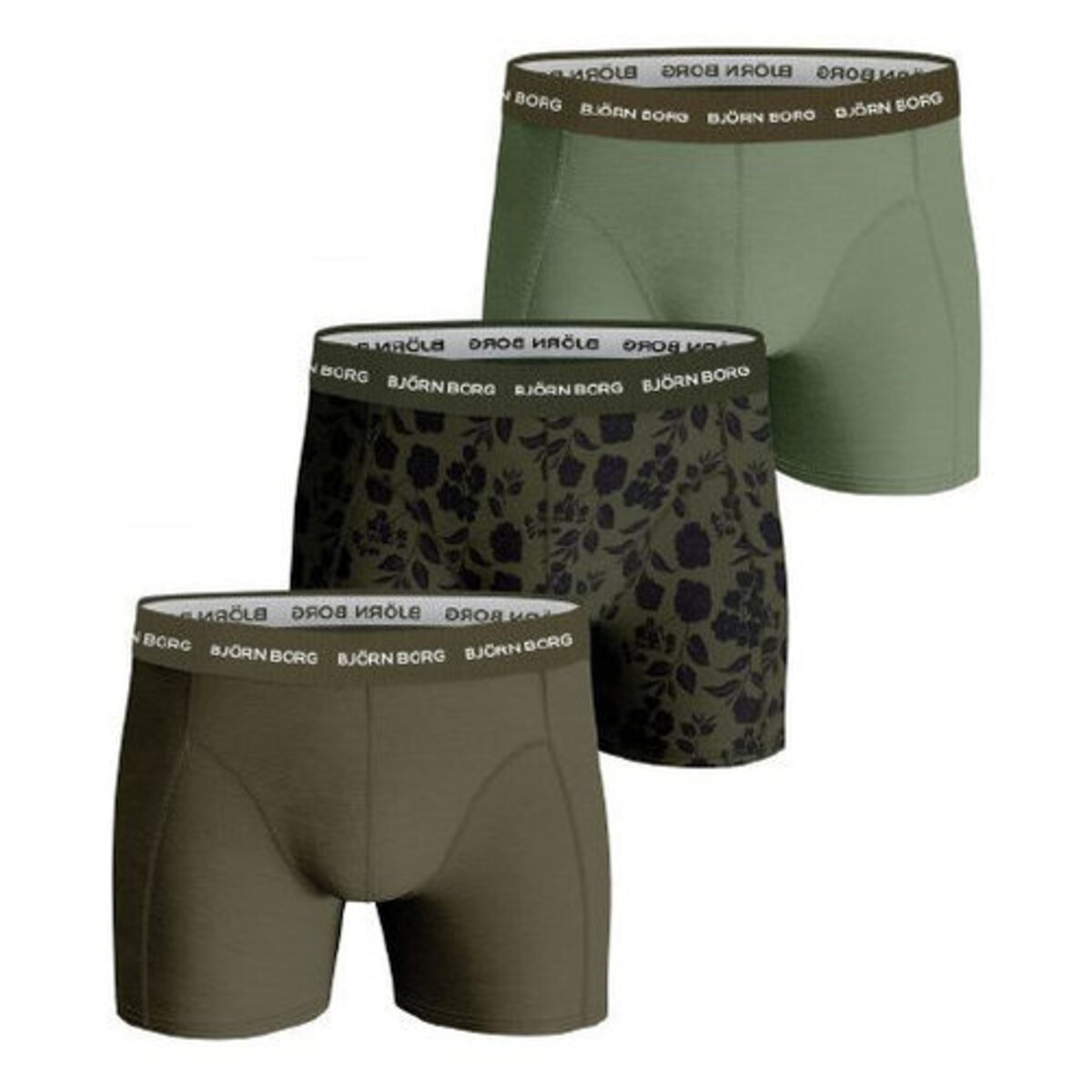 Bjorn Borg 3-Pack heren boxershort - Cotton stretch - Elastisch katoenen heren onderbroeken blauw Bjorn Borg 3-Pack heren boxershort - Cotton stretch - Elastisch katoenen heren onderbroeken blauw