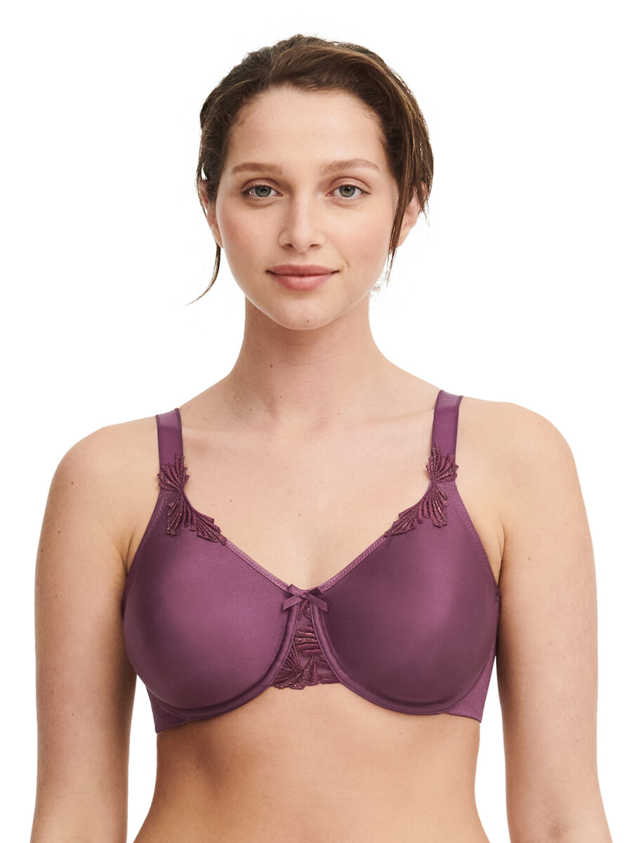 Chantelle Hedona Beugel BH - Blauw - Stevige kanten bh met goede ondersteuning Chantelle Hedona Beugel BH - Blauw - Stevige kanten bh met goede ondersteuning