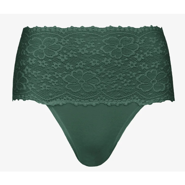 Nina von C dames slip kant biologisch katoen - Colours - Hoge tailleslip - Onderbroek dames