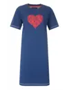 Irresistible dames nachthemd korte mouw - Heart