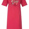 Tenderness dames nachthemd korte mouw  - Red Flower