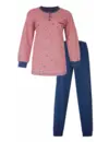 Irresistible dames pyjama lange mouw roze - spring