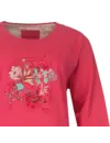Tenderness dames pyjama Tricot lange mouw - Pink Flower