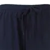 Paul Hopkins Heren shortama - Katoen - Blauw gestreept