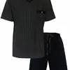 Paul Hopkins Heren shortama - Katoen - Classic black