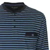 Paul Hopkins pyjama heren lange mouw - Blue stripe
