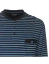 Paul Hopkins pyjama heren lange mouw - Blue stripe