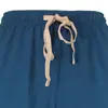 M.E.Q. Heren shortama katoen - V-hals - Blauw gestreept