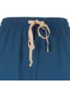 M.E.Q. Heren shortama katoen - V-hals - Blauw gestreept