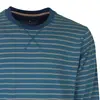 M.E.Q. Heren pyjama lange mouwen katoen - Spring blue
