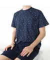 Paul Hopkins Heren shortama - Katoen - Blue logo