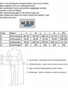 M.E.Q. Heren pyjama lange mouwen katoen - Dark Blue