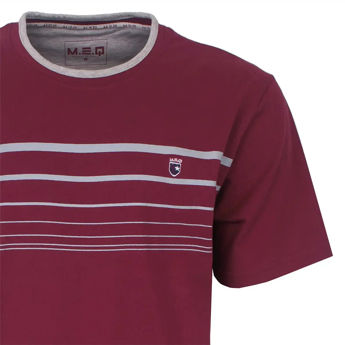 M.E.Q. Heren shortama katoen - ronde hals - Red summer M.E.Q. Heren shortama katoen - ronde hals - Red summer