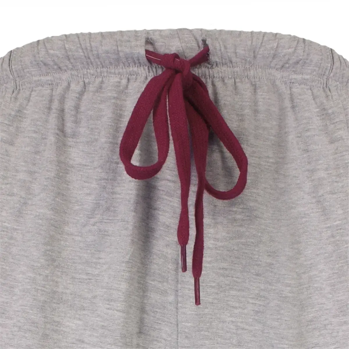 M.E.Q. Heren pyjama lange mouwen katoen - V-hals - Rood