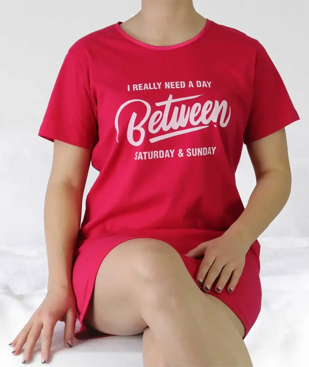 Temptation dames nachthemd korte mouw - Between