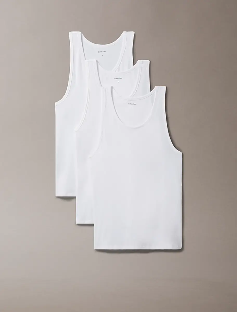 Calvin klein 3-pack heren hemd - Tank top