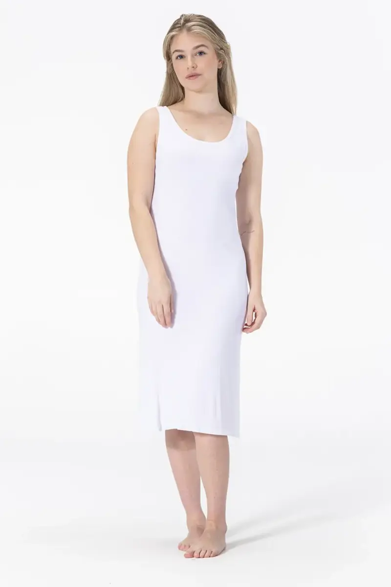 Gaubert Onderjurk Extra lang - brede bandjes - Gladde onderjurk wit - Zwart - huidskleur - Verstelbare bandjes Gaubert Onderjurk Extra lang - brede bandjes - Gladde onderjurk wit - Zwart - huidskleur - Verstelbare bandjes