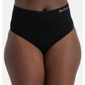 Bamboo Basics 3-pak hoge taille strings dames - Naadloze bamboe strings - Seamless high waist string Bamboo Basics 3-pak hoge taille strings dames - Naadloze bamboe strings - Seamless high waist string