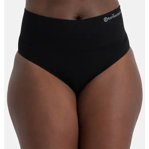 Bamboo Basics 3-pak hoge taille strings dames - Naadloos Bamboo Basics 3-pak hoge taille strings dames - Naadloos