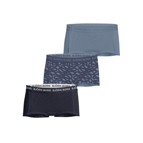 Björn Borg 3-Pack meisjes boxershorts - Core Minishorts Björn Borg 3-Pack meisjes boxershorts - Core Minishorts