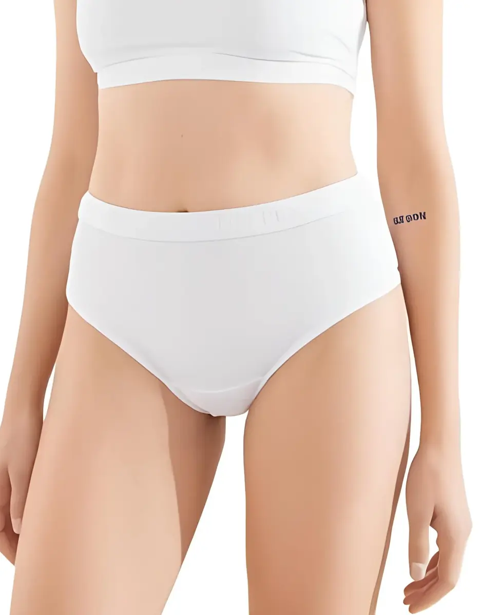 Beeren microfiber dames heup slip young - Dames onderbroek met badstof kruisje