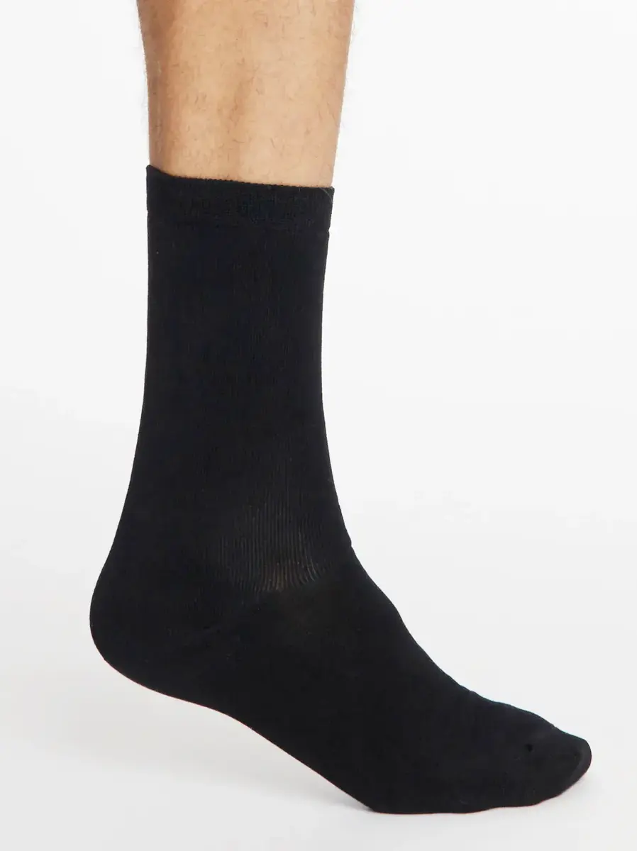 BENYSØN 6-paar Bamboe sokken - Naadloos - Dames & Heren - Comfortabele sokken - Zwart - Blauw - Anti zweet BENYSØN 6-paar Bamboe sokken - Naadloos - Dames & Heren - Comfortabele sokken - Zwart - Blauw - Anti zweet