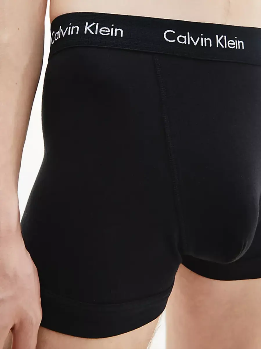 Calvin Klein 5-Pack Trunks - Katoenen multipack Boxershorts heren korte pijpjes - Voordeelverpakking