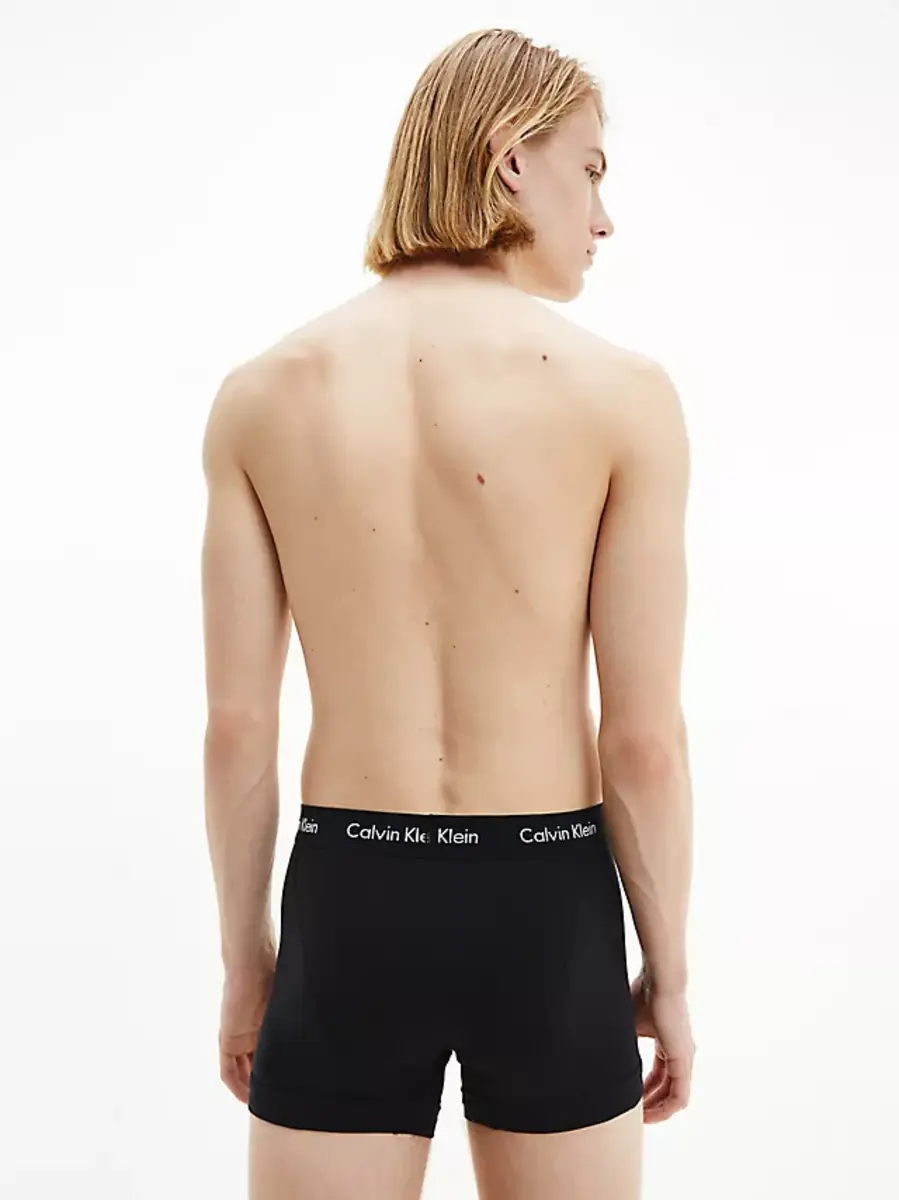 Calvin Klein 5-Pack Trunks - Katoenen multipack Boxershorts heren korte pijpjes - Voordeelverpakking