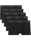 Calvin Klein 5-Pack Trunks - Katoenen multipack Boxershorts heren korte pijpjes - Voordeelverpakking