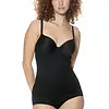 Mey  BH hemdje met beugel - Bra top Joan - Viscose bh en hemd in een zonder vulling - Wit - Zwart - Copy
