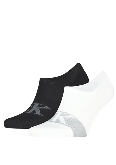 Calvin Klein 2-paar footies sokken Anti-slip - Heren Calvin Klein 2-paar footies sokken Anti-slip - Heren