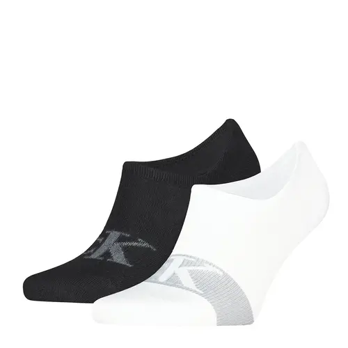 Calvin Klein 2-paar footies sokken Anti-slip - Heren Calvin Klein 2-paar footies sokken Anti-slip - Heren